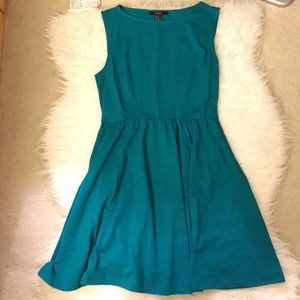 Teal Green Dress