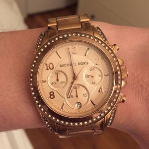 Rose Gold Michael Kors Watch