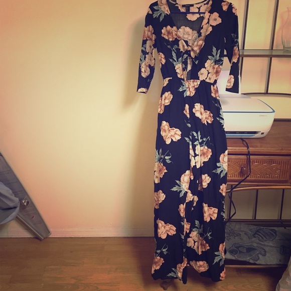 Floral jumpsuit