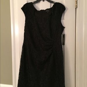 Black cocktail dress