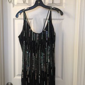 Beaded sequin dress