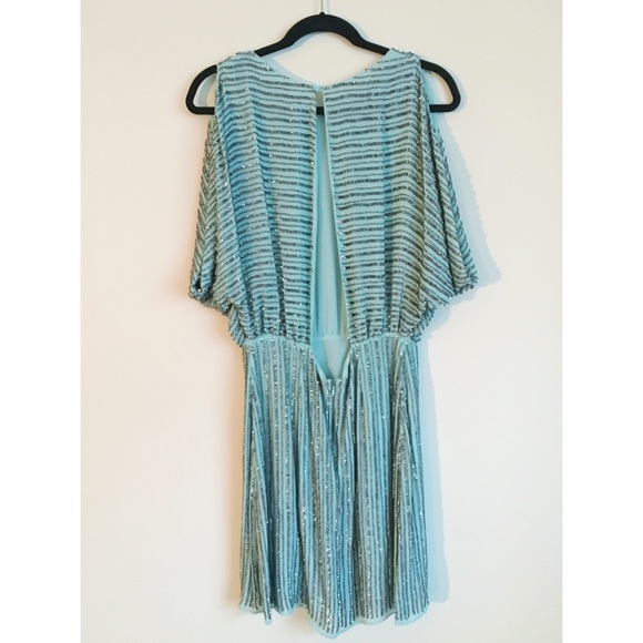 Mango crystal beaded dress
