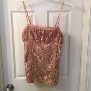 Rose gold tank