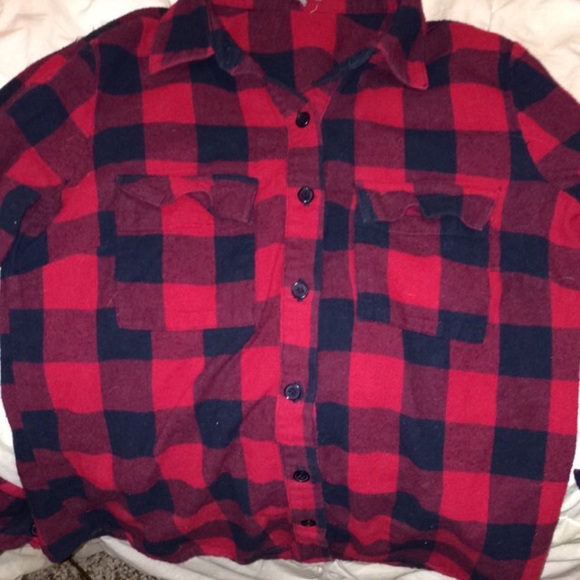 Red and black flannel