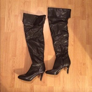 Black Above the Knee Worthington Boots