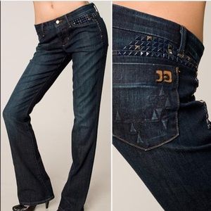Joe's jeans studded rocker fit size 26