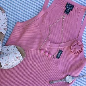 INC Rose Pink Petite Crop Top