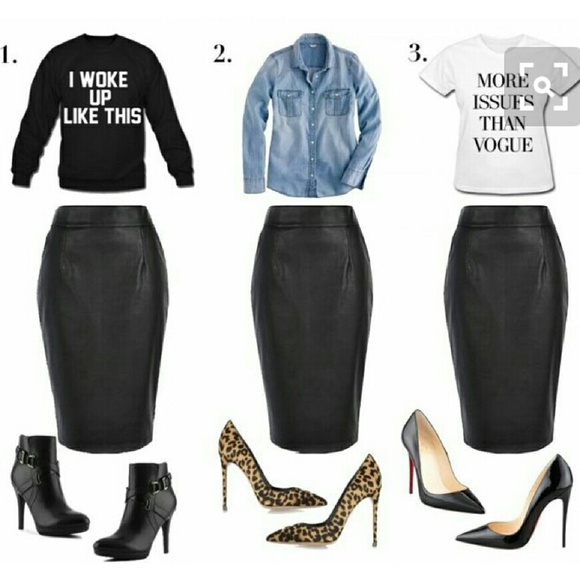 Wilsons Leather Dresses & Skirts - Lamb Leather Skirt Wilsons listed 2/19