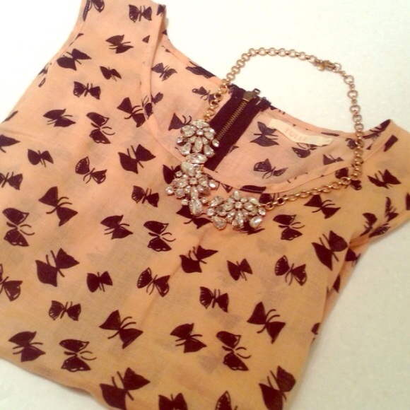 Tulle Tops - 🎉Host Pick🎉 Butterfly print blouse