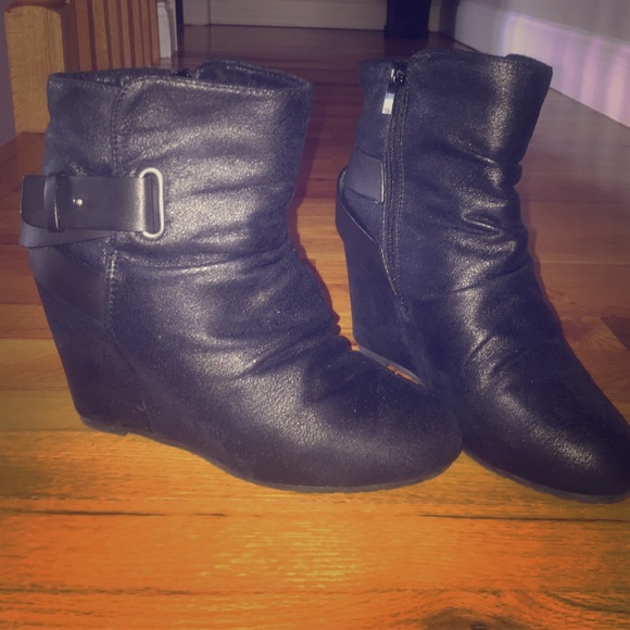 Aldo Black Booties