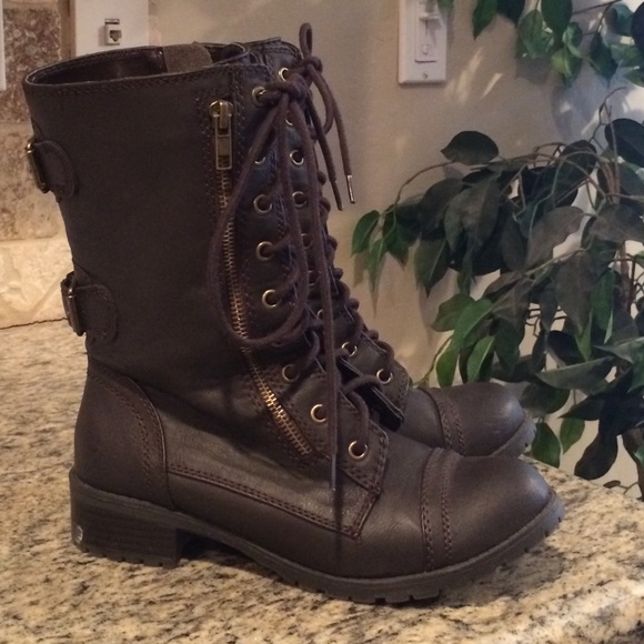 Soda Combat Boots