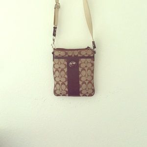 Cross satchel coach purse