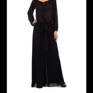 Chiffon Pleated Jumpsuit