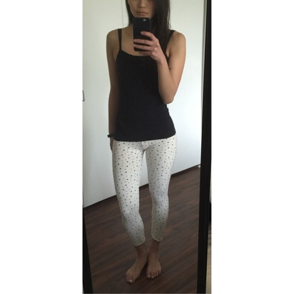 NWOT Solow Star Printed Capri Leggings - Picture 2 of 3