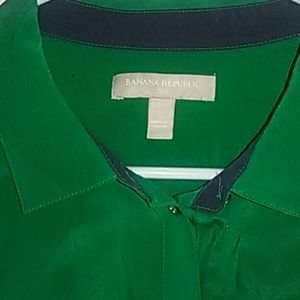 Banana Republic silk blouse