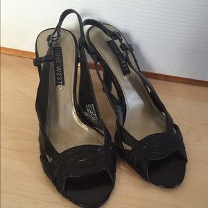 Nine West Dressy heeled sandals!