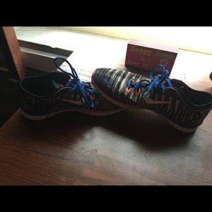 Nike 5.0 running shoes.