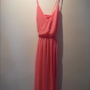PINK MAXI DRESS