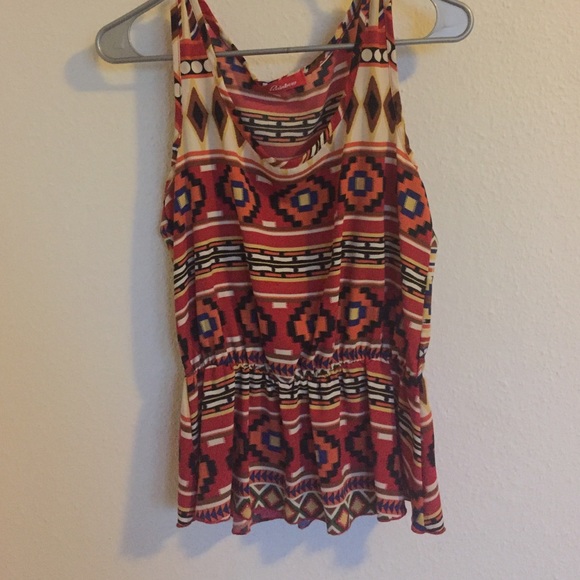 Peplum patterned blouse - Picture 1 of 1