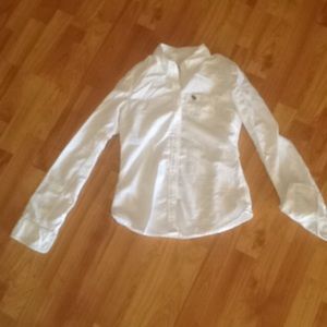 Abercrombie & Fitch white button up