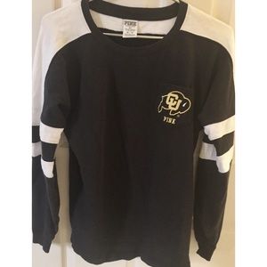 PINK University of Colorado Long Pullover