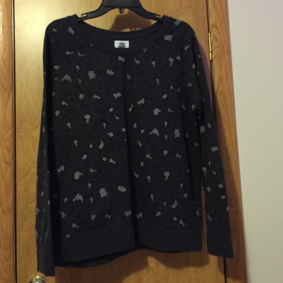 Cheetah print slouchy sweater