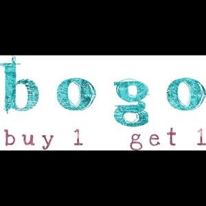 THIS WEEKEND ONLY: BUY ONE GET ONE FREE