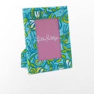 Two Lilly Pulitzer Tri Delta picture frames