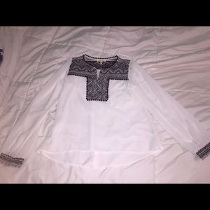 Monteau Embroidered Top