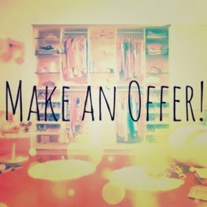 I consider all reasonable offers!