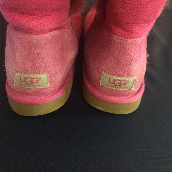 Hot Pink Ugg Boots - Picture 4 of 4