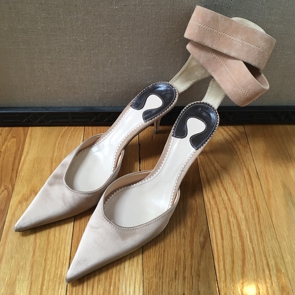 Chloe Satin Kitten Heels