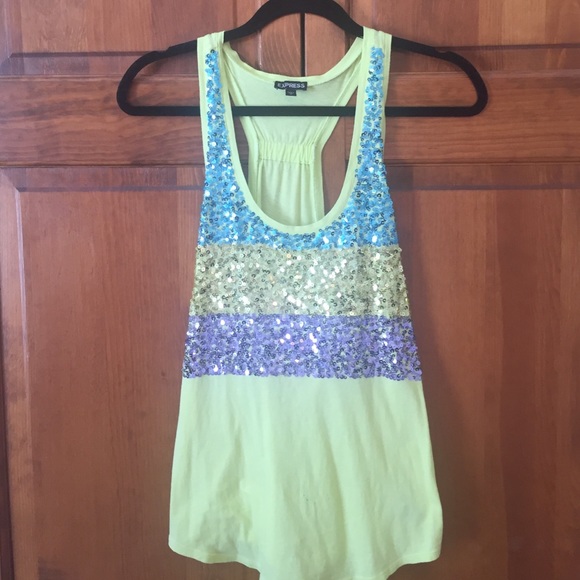 Sequenced tank top!