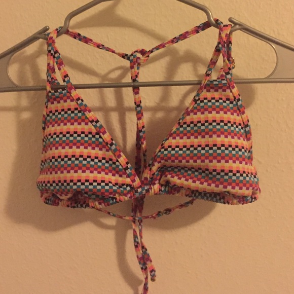 Colorful bathing suit top - Picture 1 of 2
