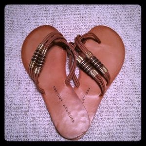 Embelished sandals