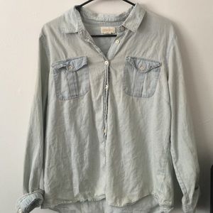 light wash flannel!