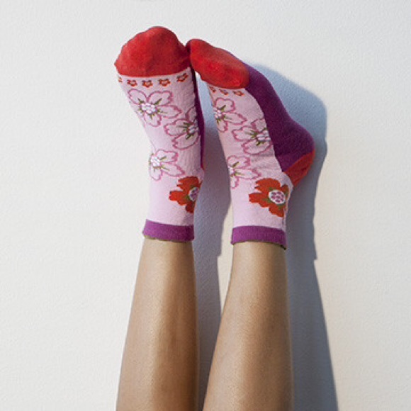 Ankle Socks in Flower Toes
