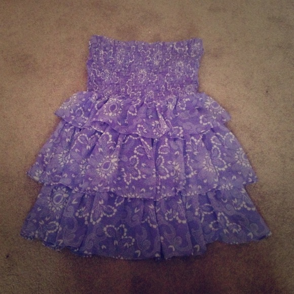 Victoria secret strapless dress