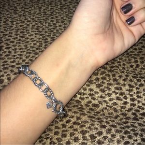 David Yurman Sterling Silver Oval Link Bracelet