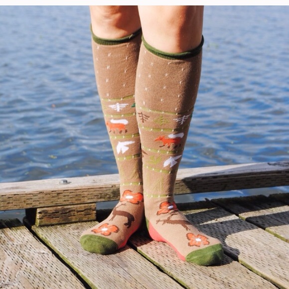Knee Highs in Forest