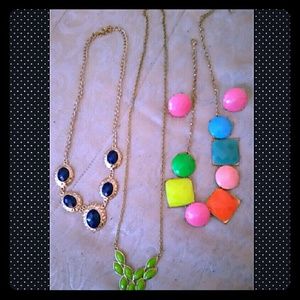 Bundled necklaces