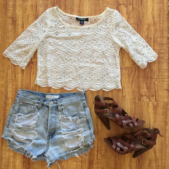 Full Lacey Boho Outfit Urban Outfitters Mink Pink