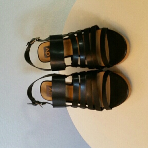 New Dolce Vita Strappy Wedge Sandals