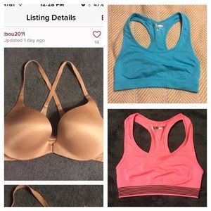 3 Part Sports Bra Bundle