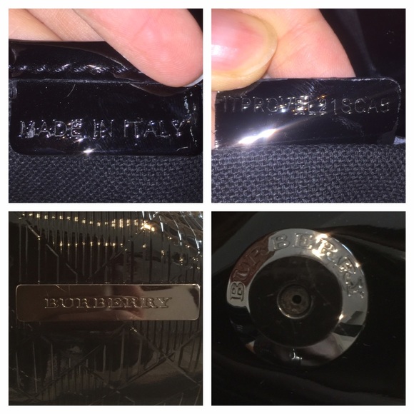 Authentic Burberry Nova Check Patent Leather Tote - Picture 3 of 4