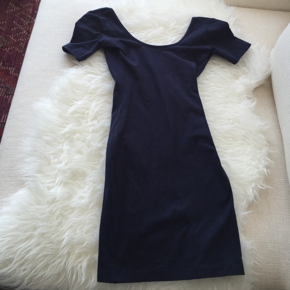 American Apparel Fitted Mini Dress