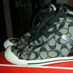 ~*SOLD!*~ Women's Coach High Top Sneakers