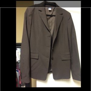 J. Crew Brown Blazer. Size 12 Tall