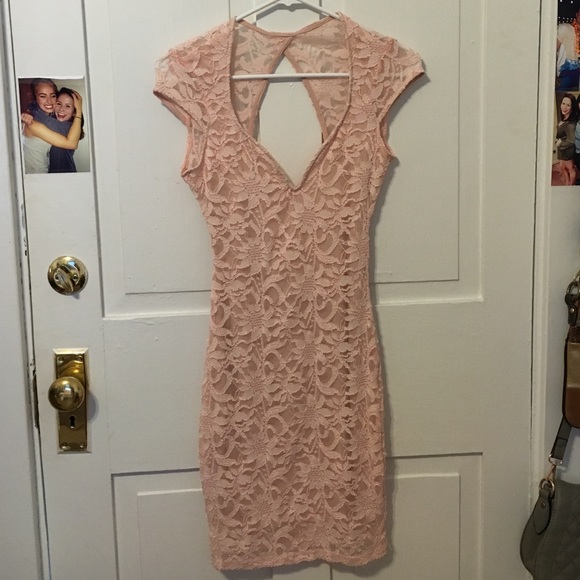 NWT blush pink sweetheart cocktail dress