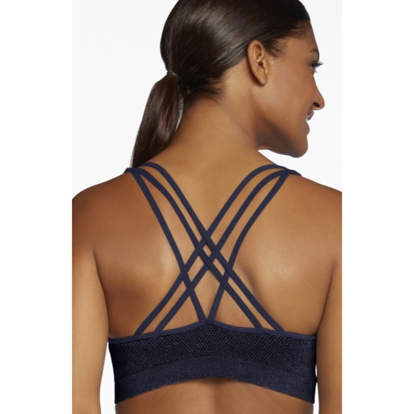 Fabletics strappy back sports bra